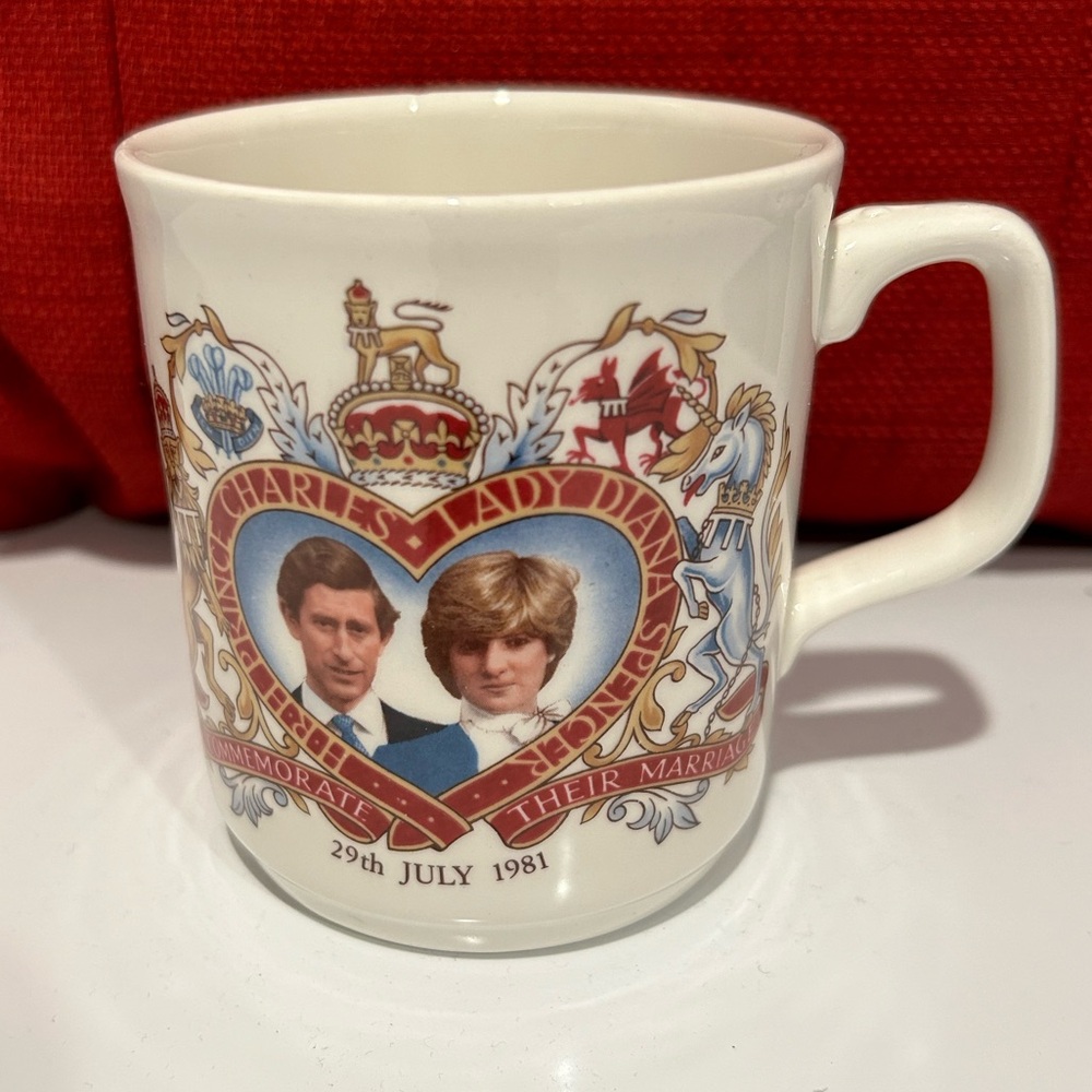 Prince Charles & Lady Diana Wedding Mug